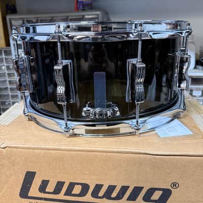 Ludwig Vistalite Reissue 6.5x14" Snare Drum - Smoke - Never Used image 4