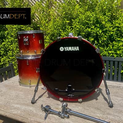 ♚TIMEWARP !♚YAMAHA Maple Custom ABSOLUTE NOUVEAU*Rock Kit♚APPLE SPARKLE♚13/16/22 image 1