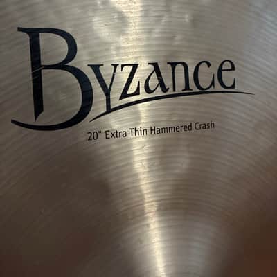 Meinl 20" Byzance Traditional Extra Thin Hammered Crash 2001 - Present - Traditional image 2
