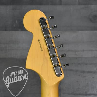 Mint Fender American Professional Classic Jaguar Rosewood Fingerboard Faded Sherwood Green Metallic Included: Deluxe Gig Bag image 8