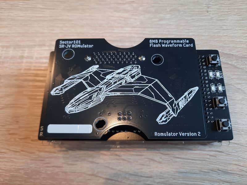 Sector101 Roland SR-JV80 ROMulator Card and Programmer image 1