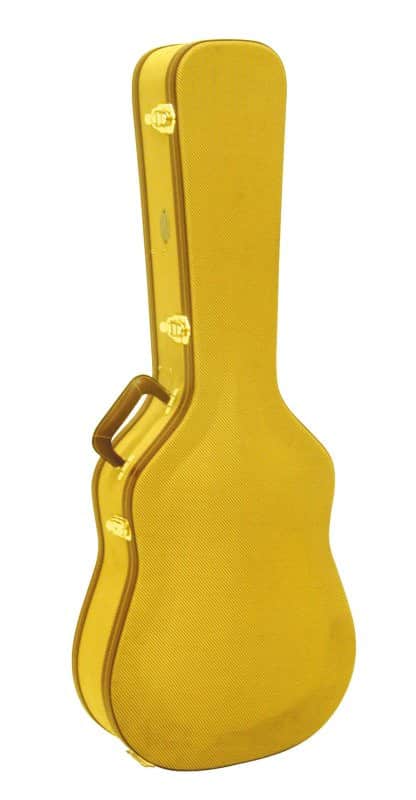 MBT MBTAGCWTD Wooden Tweed Covered Acoustic Guitar Case (MBTAGCWTD-U)