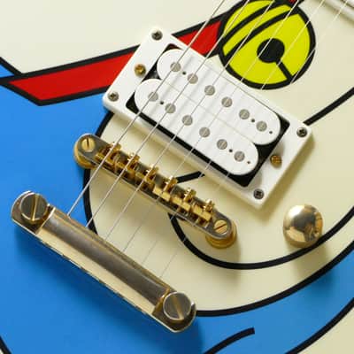 ESP 　ドラえもんギター  （2003’sUSED)  － Doraemon Graphic Top / Doraemon Blue Backー　【Limited to 200】 image 8