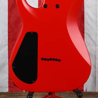 Jackson Pro Plus Series DK Modern MDK7 HT - Satin Red with Black Bevels image 5