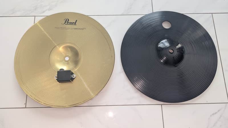 PEARL e-Pro Live, E-Classic 12" Pair HiHat Electronic Cymbals  EXCELLENT ~L@@K ! image 1