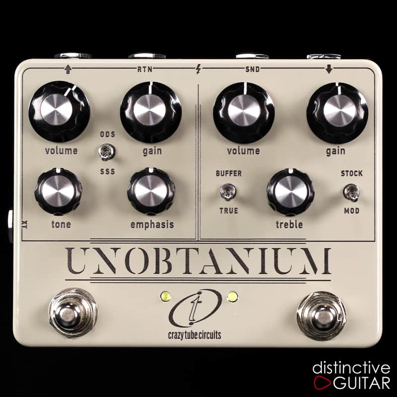 Crazy Tube Circuits Unobtanium - Klon Style Overdrive + "D" Style Amp image 1