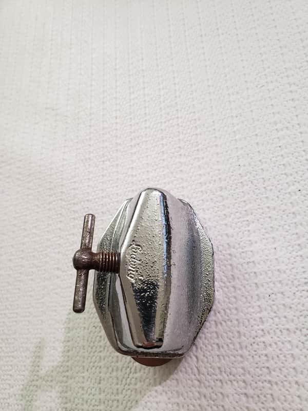 Ludwig Cymbal Arm Mount/Floor Tom Mount Early 1960s - Chrome image 1