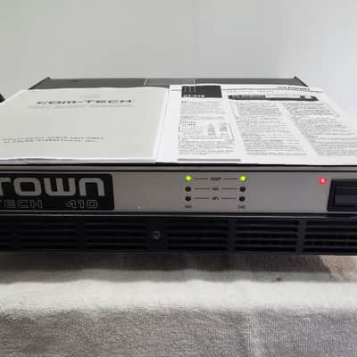 Crown Vintage Com-Tech 410 2-Channel Power Amplifier image 1