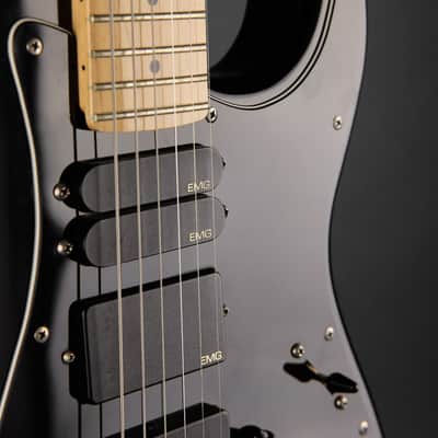 1980s Fender MIJ Contemporary Series Stratocaster Black image 10