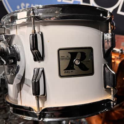 Rogers - 1978 Nine Piece Memriloc Drum Set. Excellent! - White image 15