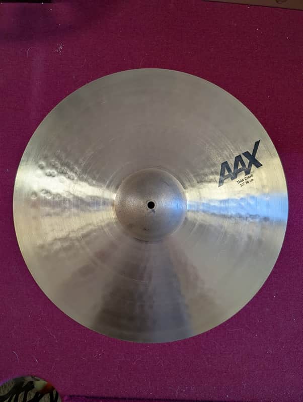Sabian 20" AAX Thin Crash Cymbal 2019 - Present - Brilliant image 1