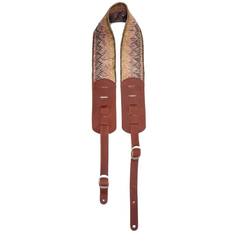 LM Products AC-5, 3-Inch Wide Cotton Blend Weave Adjustable Guitar Strap image 1