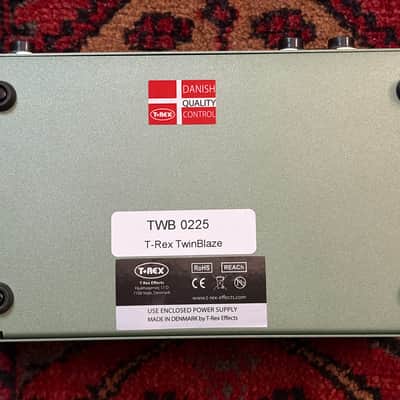 T-Rex Twin Blaze Tube Distortion 2026 Like New image 3