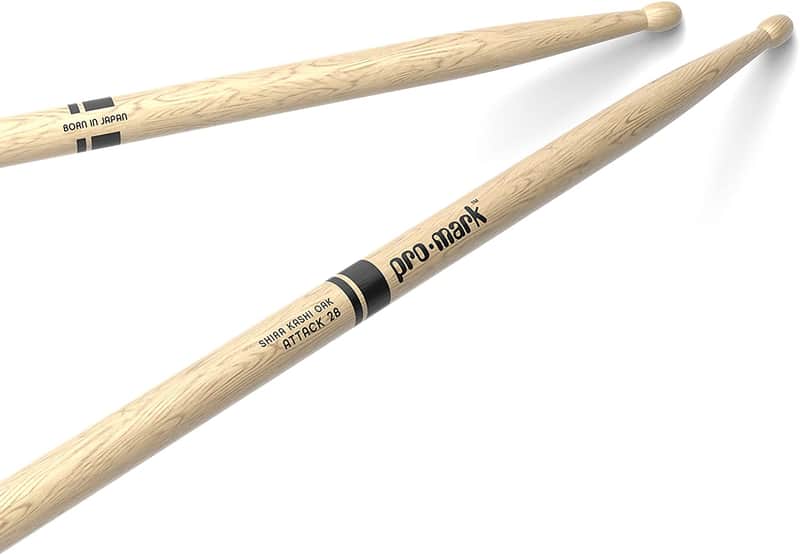 Promark PW2BW 2B Wood Japanese Oak Drum Sticks image 1