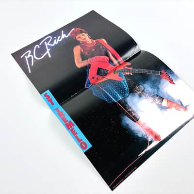 B.C. Rich Guitars Catalog & Original Dealer Price List – Ironbird, Warlock, Stealth, N.J. Series 1985 image 5