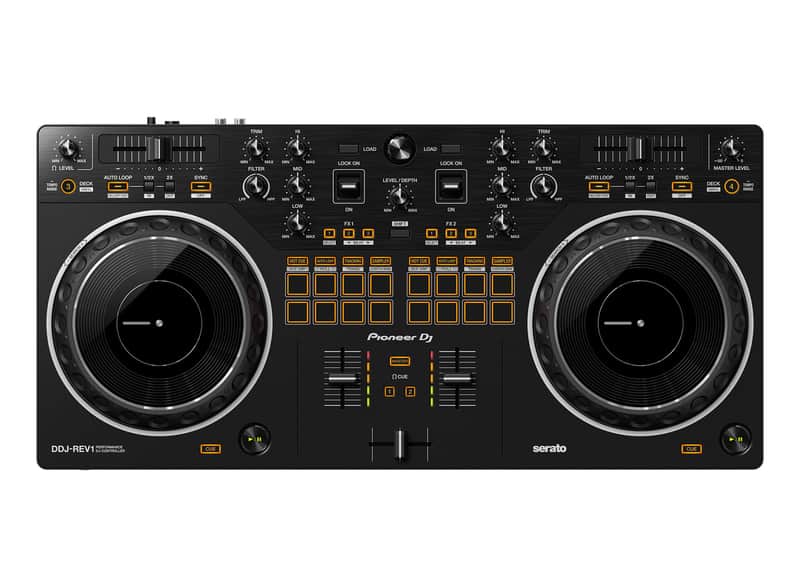 Pioneer DJ DDJ-REV1 Scratch-style 2-Channel DJ Controller For Serato DJ Lite ( Black ) image 1