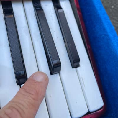 Rare Weltmeister Stella Accordion 11 Treble, 5 Bass image 10
