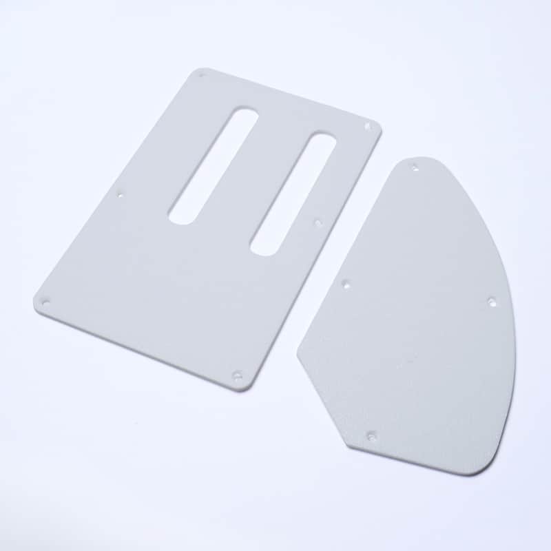 Ibanez JEM & RG Guitar Backplate Control Cover & Tremolo Cover - White image 1