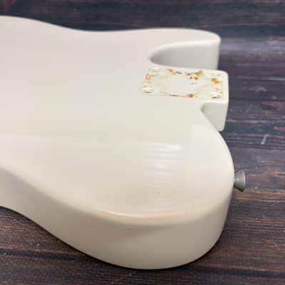 Fender Japan TL62-65US Telecaster Body White Made in Japan w/Bridge image 18