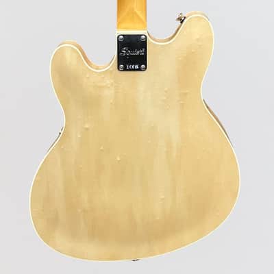 Fender Squier Classic Vibe Starcaster Maple Fingerboard Electric Guitar - Natural image 4