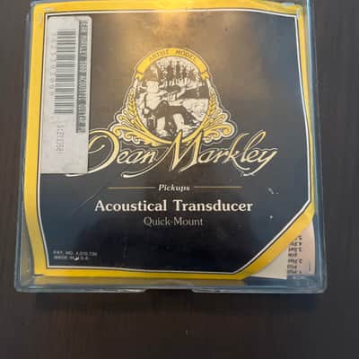 Dean Markley Acoustical Transducer 1990’s - Black image 1