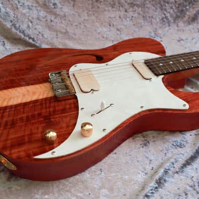 GB Liuteria Traditional Tele semi hollow kiaat image 7