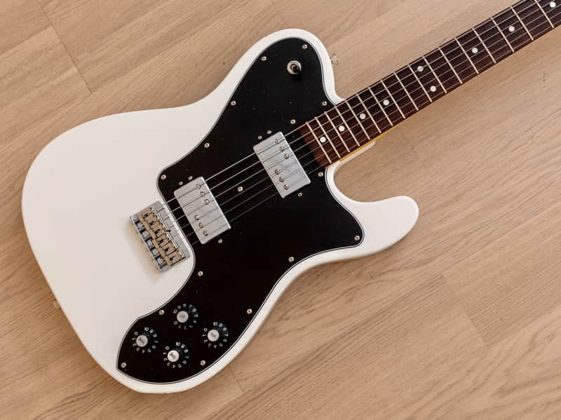 2019 Fender Hybrid Telecaster Deluxe Olympic White Mint Condition