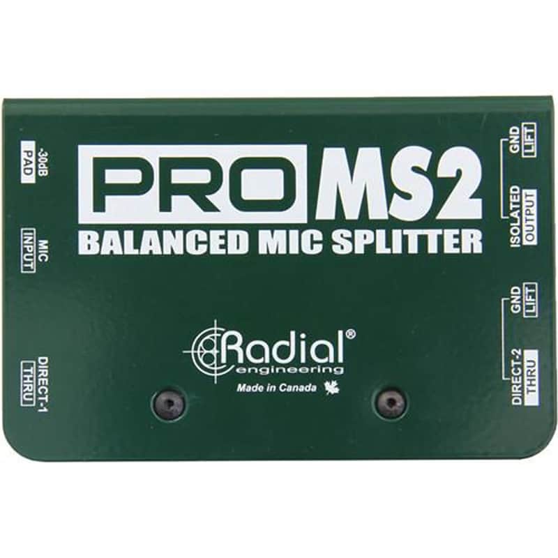 Radial Engineering PROMS2 Passive Microphone Splitter image 1