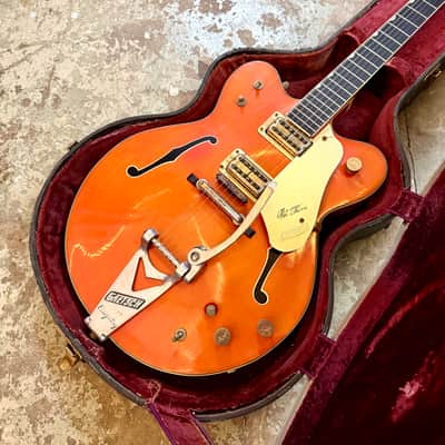 1963 Gretsch Chet Atkins Nashville 6120 Orange original vintage USA image 3