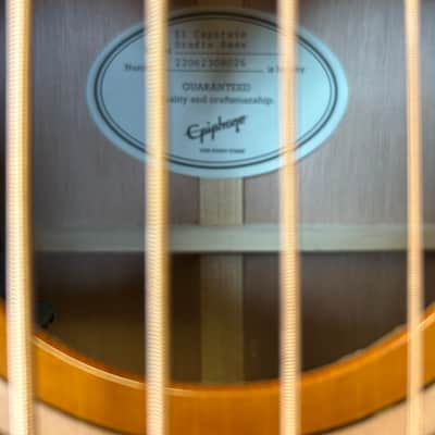 Epiphone El Capitan J-200 Studio Bass 2022 - Present - Vintage Natural image 3