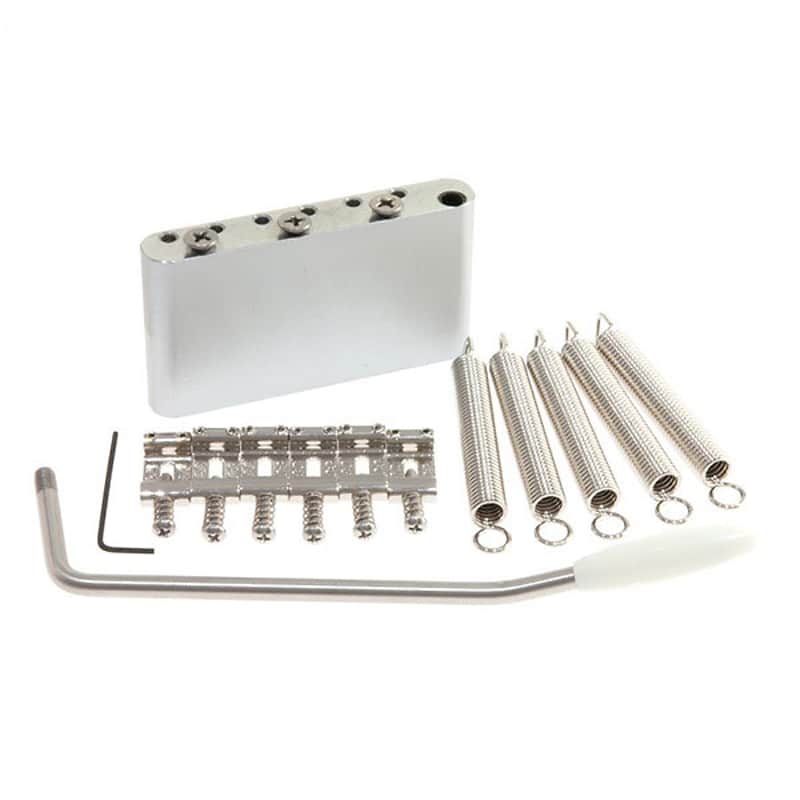 Callaham American Standard Premium Stratocaster Upgrade Kit, 2008 Center Intonation Screws "64" w/Parchment White Tip image 1