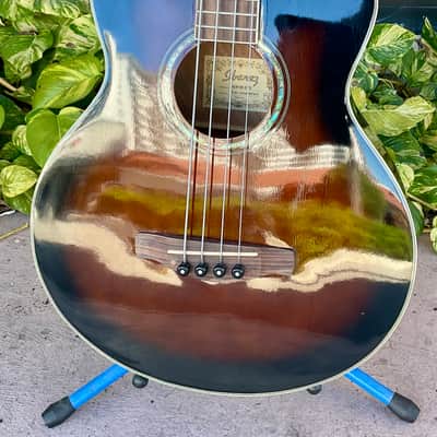 Ibanez AEB10E 4-String Acoustic/Electric Bass image 2