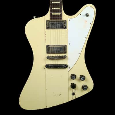 Gibson Custom Shop Murphy Lab Johnny Winter 1964 Firebird V, Polaris White Aged (Limited Run of 125) image 1