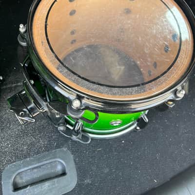 Pearl Masters Custom MMX 10x9 Rack Tom Early 2000’s - Emerald Fade image 6