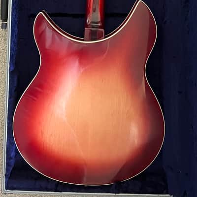 Rickenbacker 360V64 1993- Fireglo with OHSC. image 7