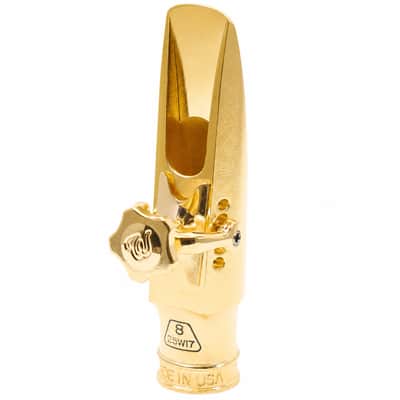 Theo Wanne SHIVA4 Gold 8 Alto Saxophone Mouthpiece image 2