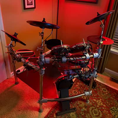 ddrum DD5X Electronic Drum Set 2014 - Red/Black image 3