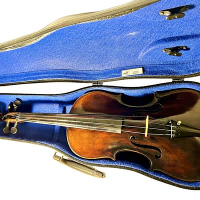 Old/Antique, Collectible 4/4 Violin + Hard Case - Rich Tone - Ready to play - Free WW Shipping - Youtube Video 小提琴 バイオリン image 20