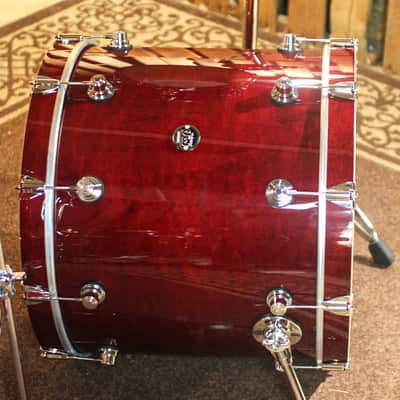 DW Performance Cherry Stain 5pc Drum Set - 18x22, 8x10, 9x12, 12x14,14x16 image 2