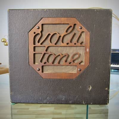 1930s Volu-Tone Guitar Amplifier by Schireson Brothers LA 10"Rola Speaker with Energizing Switch image 7
