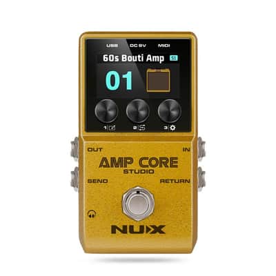 NUX Model Amp Core Studio Guitar Effects Pedal, 26 Iconic Amplifiers in 1 Pedal image 5