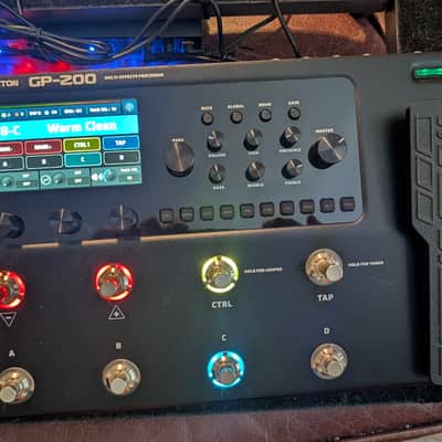 Valeton GP-200 Multi-Effects Processor 2022 - Present Black image 2