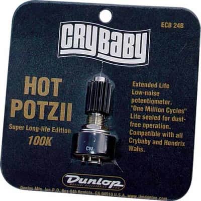 Dunlop ECB024B Hot Potz II 100K Cry-Baby Potentiometer image 2