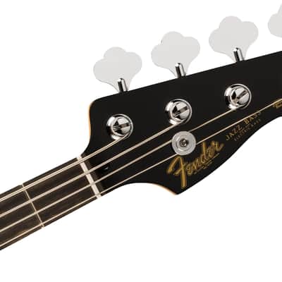 Fender Limited Edition Player Jazz Bass Guitar Ebony Fretboard in Black image 3