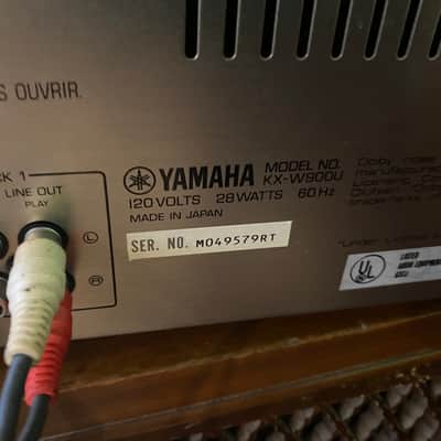 Yamaha deck cassette Kx w 900 u image 6