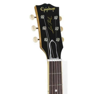 Epiphone 1960 Les Paul Special Double Cut Reissue TV Yellow - Single Cut Electric Guitar image 4