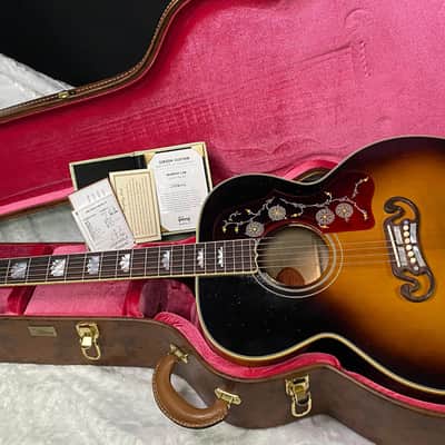 NEW! Gibson Acoustic 1957 SJ-200 Acoustic Guitar Murphy Lab Light Aged - Vintage Sunburst - Custom Shop - Authorized Dealer - 4.5 lbs G06824 image 12