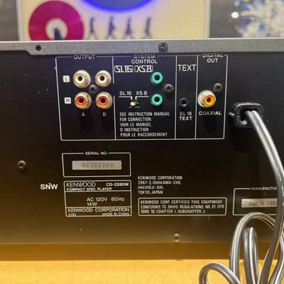 Kenwood CD2280M CD Changer * 200cd * Remote * Box * image 8