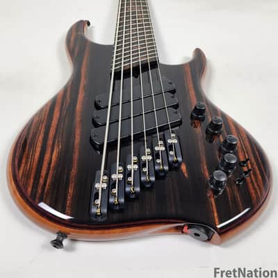 Dingwall Z3 Macassar Ebony 6-String Bass Multi-Scale Fanned-Fret 10.56lbs #7404 image 5