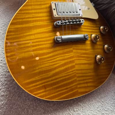 Gibson Custom Shop Historic Collection '58 Les Paul Standard Flame Top Reissue 1997 - 2002 - Butterscotch image 11